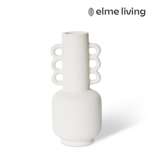 Ronis Merrick Vase White 13x13x29cm