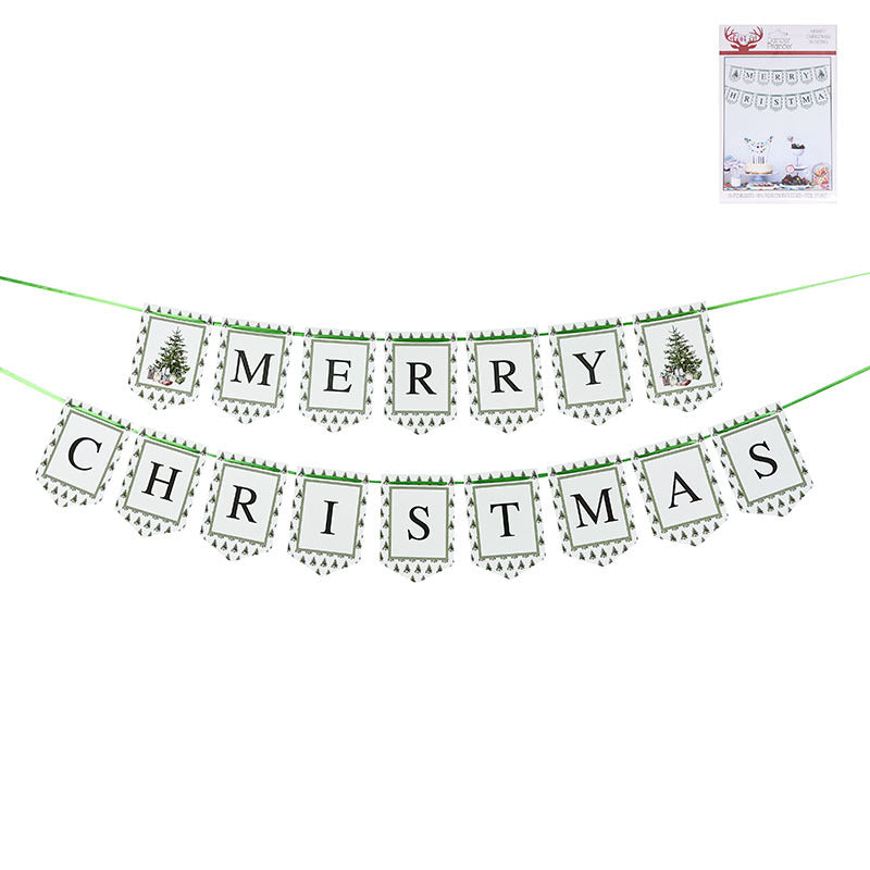 Ronis Merry Christmas Banner 15x22cm