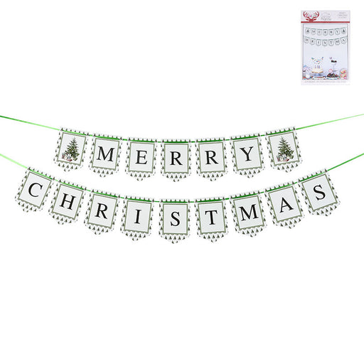 Ronis Merry Christmas Banner 15x22cm