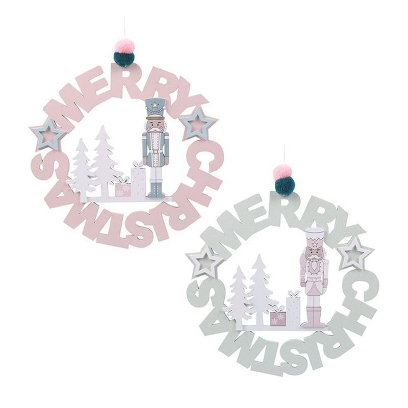 Ronis Merry Christmas Sign 23cm Assorted