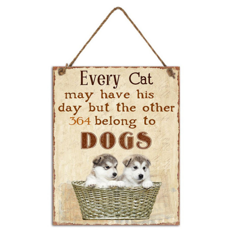 Ronis Metal Dog Wall Hanging 20x25cm