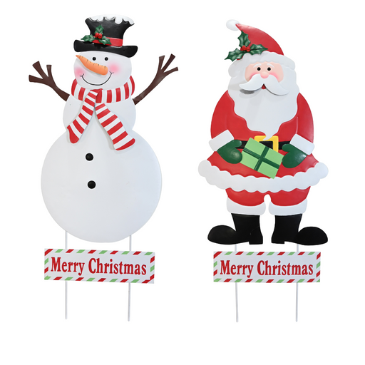 Ronis Metal Character Lawn Sign Assorted