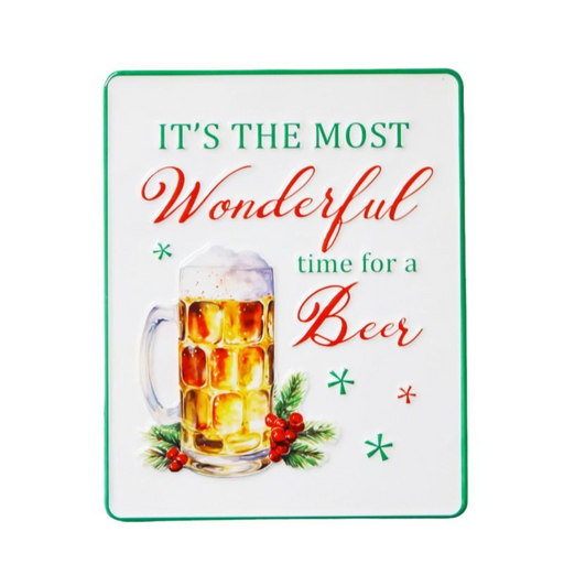 Ronis Metal Wonderful Beer Sign