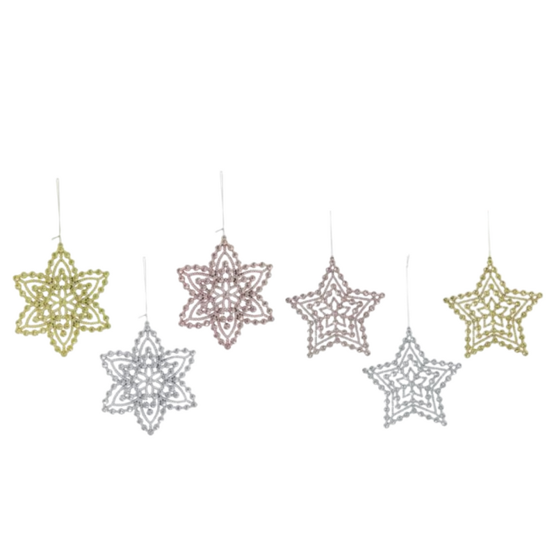 Ronis Metallic Shine Hanging Deco 6 Asstd