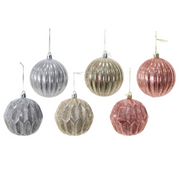 Ronis Metallic Bauble 8cm Assorted