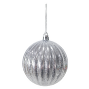 Ronis Metallic Bauble 8cm Assorted