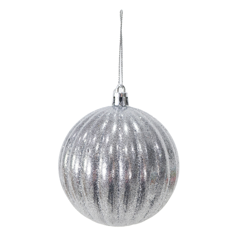 Ronis Metallic Bauble 8cm Assorted