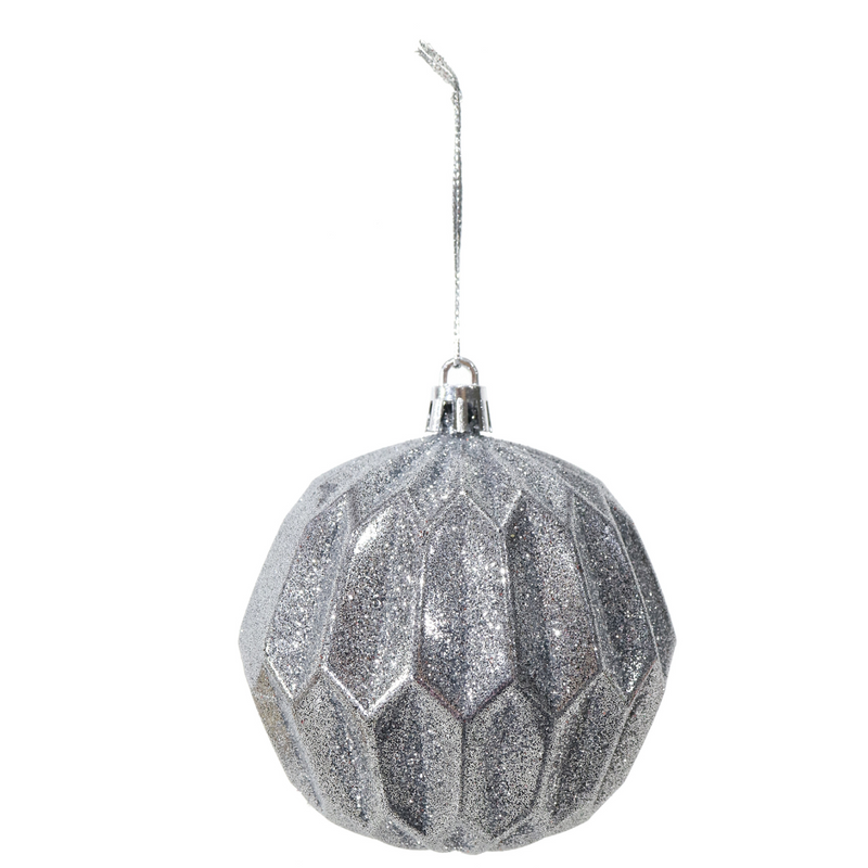 Ronis Metallic Bauble 8cm Assorted