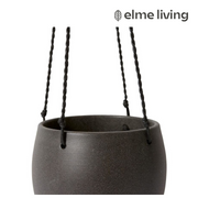 Ronis Meyer Hanging Bowl Black 18x18x15cm