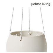 Ronis Meyer Hanging Bowl White 23x23x19cm – thumbnail