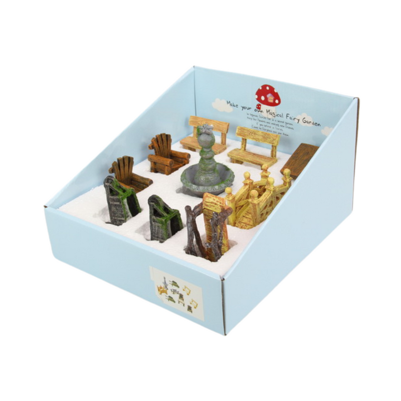 Ronis Mini Fairy Garden Furniture Assorted