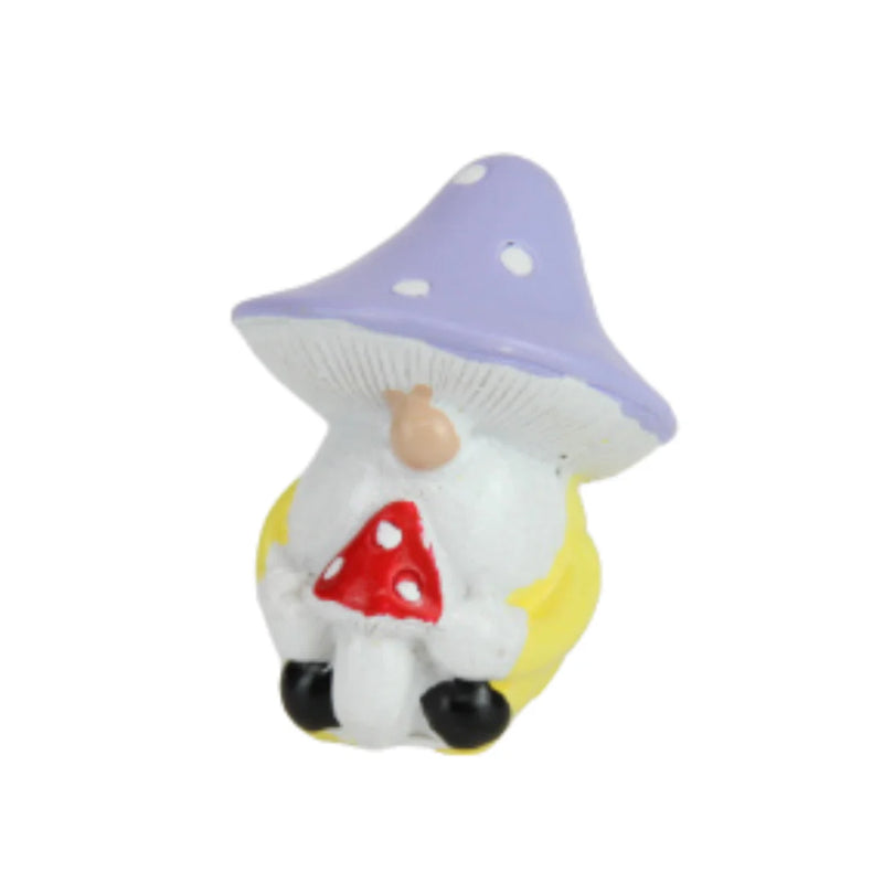 Ronis Miniature Gnome with Mushroom Hat Assorted