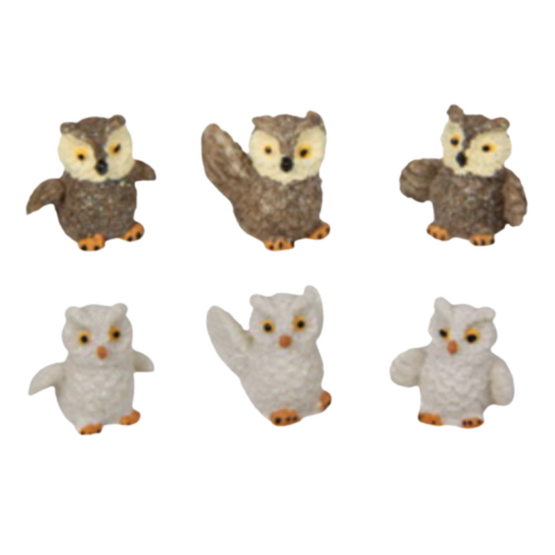 Ronis Miniature Owl Assorted