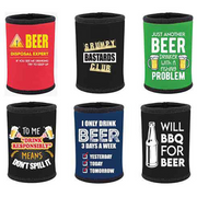 Ronis Monkey Biz Beer Stubby Holders Assorted