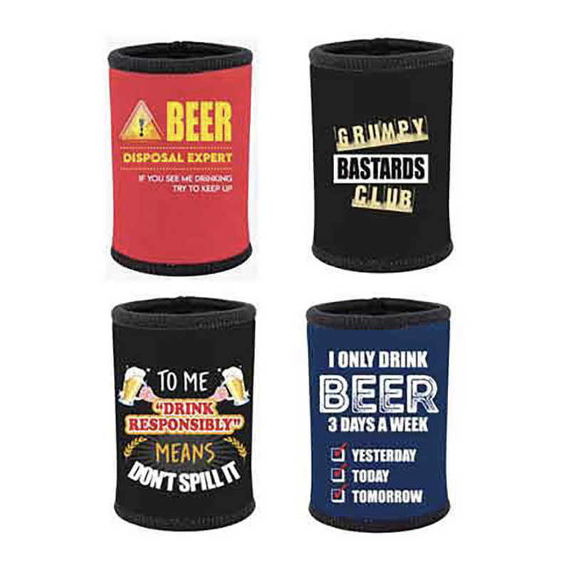 Ronis Monkey Biz Beer Stubby Holders Assorted