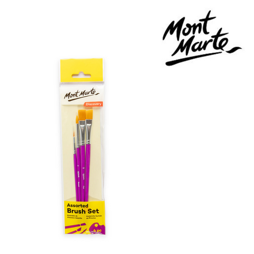 Ronis Mont Marte Assorted Brush Set 4pc