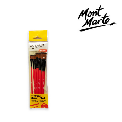 Ronis Mont Marte Assorted Brush Set 6pc