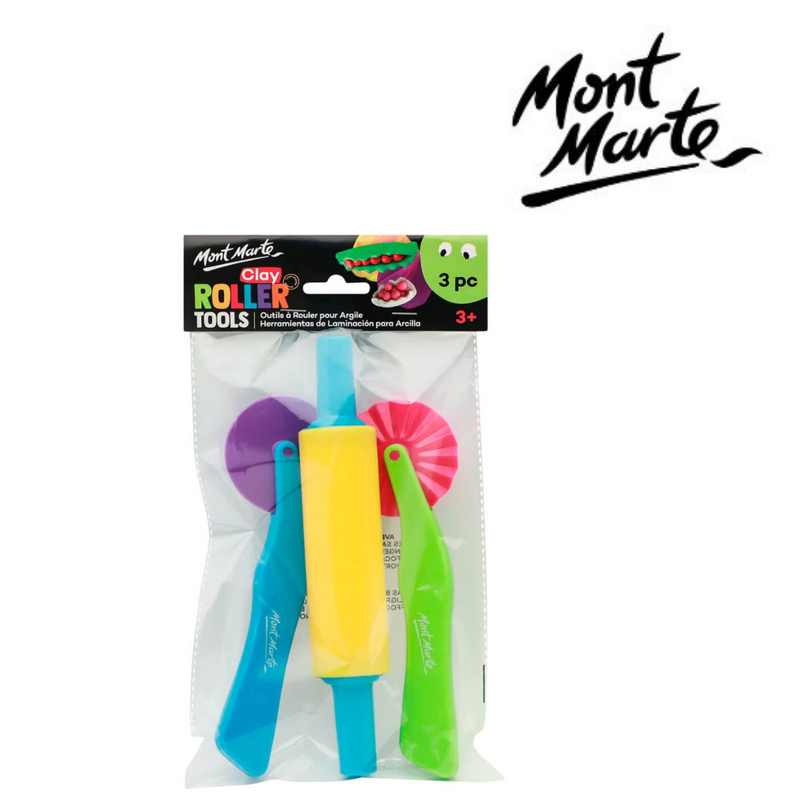 Ronis Mont Marte Clay Roller Tools 3pc