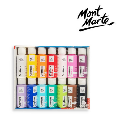 Ronis Mont Marte Crafters Colour Basic Set 14pc x 60ml