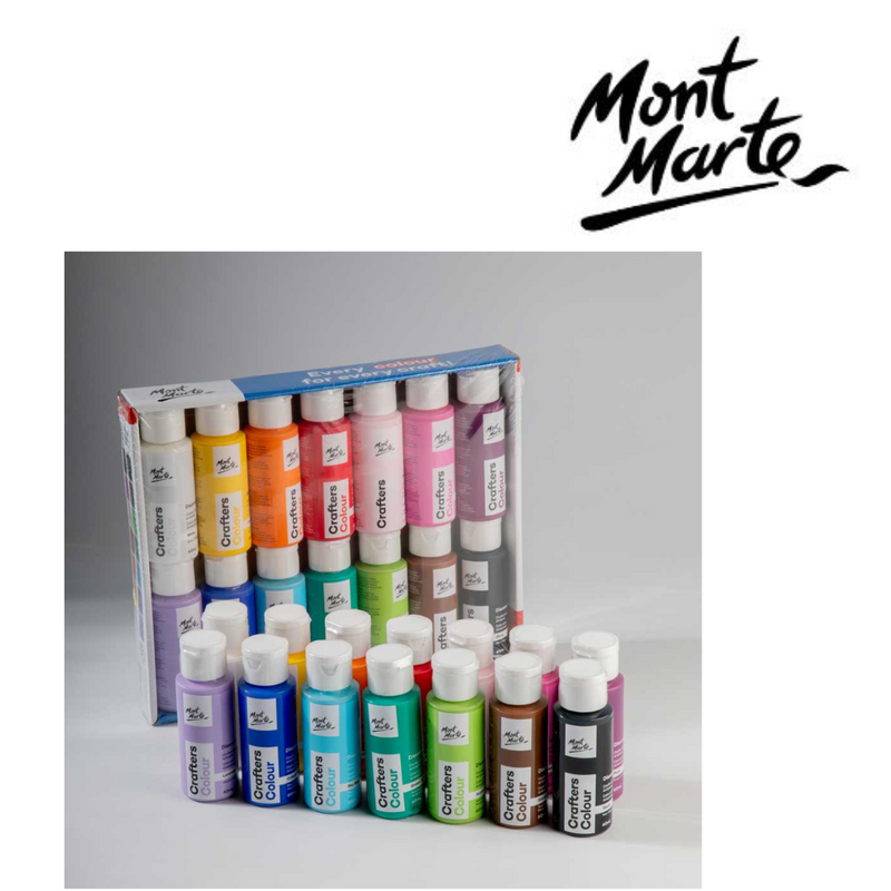 Ronis Mont Marte Crafters Colour Basic Set 14pc x 60ml