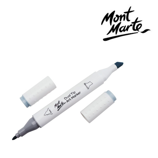 Ronis Mont Marte Dual Tip Alcohol Art Marker - Arctic Grey GY6