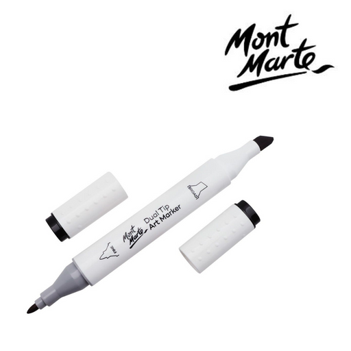 Ronis Mont Marte Dual Tip Alcohol Art Marker - Black GY8