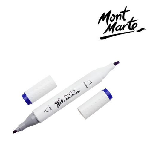 Ronis Mont Marte Dual Tip Alcohol Art Marker - Blue B2
