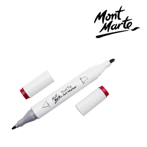 Ronis Mont Marte Dual Tip Alcohol Art Marker - Crimson R4