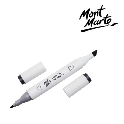 Ronis Mont Marte Dual Tip Alcohol Art Marker - Dark Grey GY3