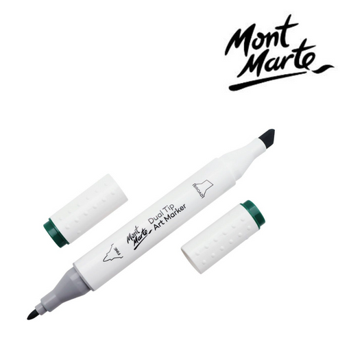Ronis Mont Marte Dual Tip Alcohol Art Marker - Forest Green G10
