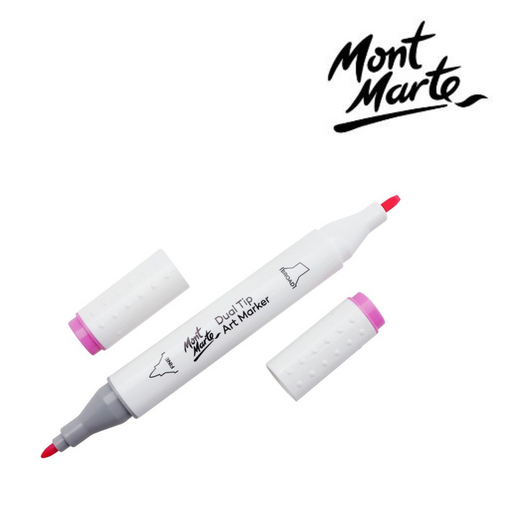 Ronis Mont Marte Dual Tip Alcohol Art Marker - Fuchsia P3