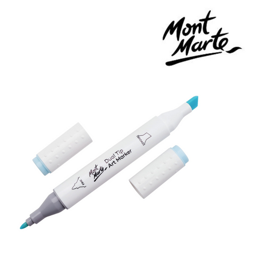 Ronis Mont Marte Dual Tip Alcohol Art Marker - Ice Blue B6