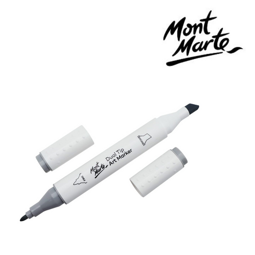 Ronis Mont Marte Dual Tip Alcohol Art Marker - Light Grey GY4