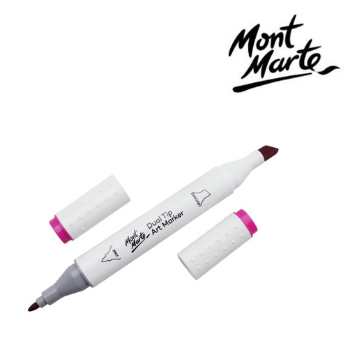 Ronis Mont Marte Dual Tip Alcohol Art Marker - Magenta V3
