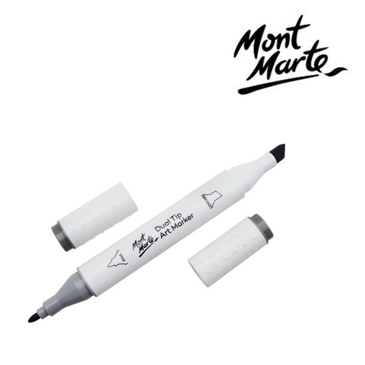 Ronis Mont Marte Dual Tip Alcohol Art Marker - Mid Grey GY5