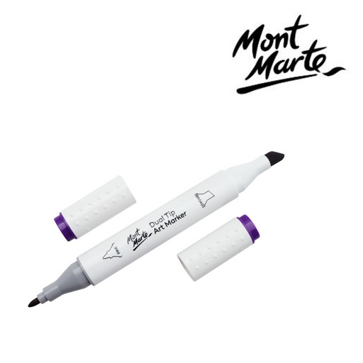 Ronis Mont Marte Dual Tip Alcohol Art Marker - Purple V2