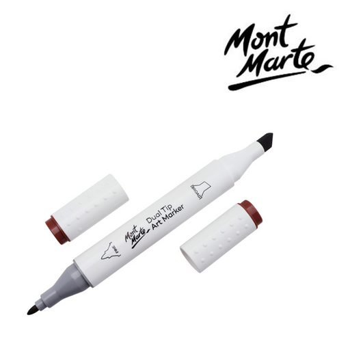 Ronis Mont Marte Dual Tip Alcohol Art Marker - Sienna E4