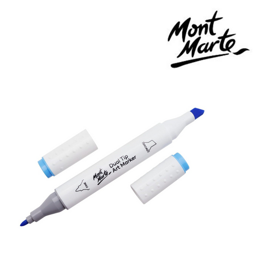 Ronis Mont Marte Dual Tip Alcohol Art Marker - Sky Blue B4