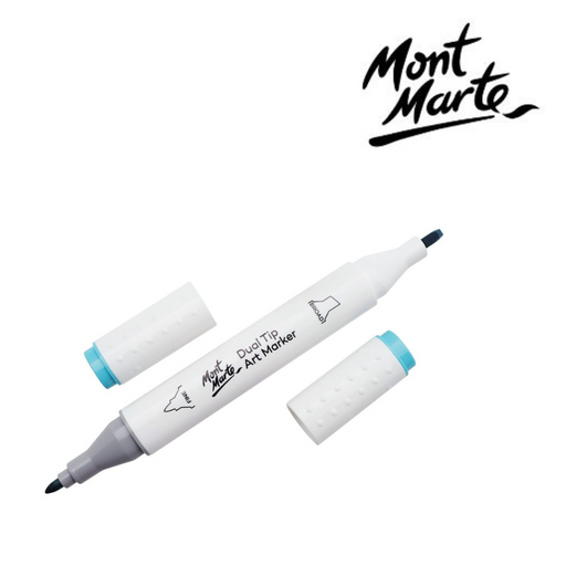 Ronis Mont Marte Dual Tip Alcohol Art Marker - Turquoise B8