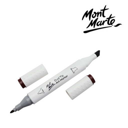 Ronis Mont Marte Dual Tip Alcohol Art Marker - Umber E6