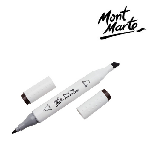 Ronis Mont Marte Dual Tip Alcohol Art Marker - Van Dyke Brown E7