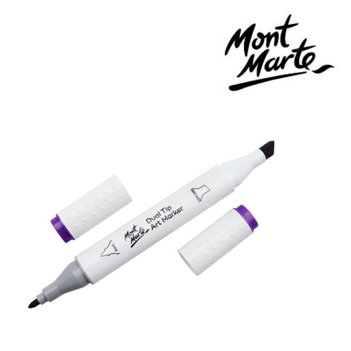 Ronis Mont Marte Dual Tip Alcohol Art Marker - Violet V1