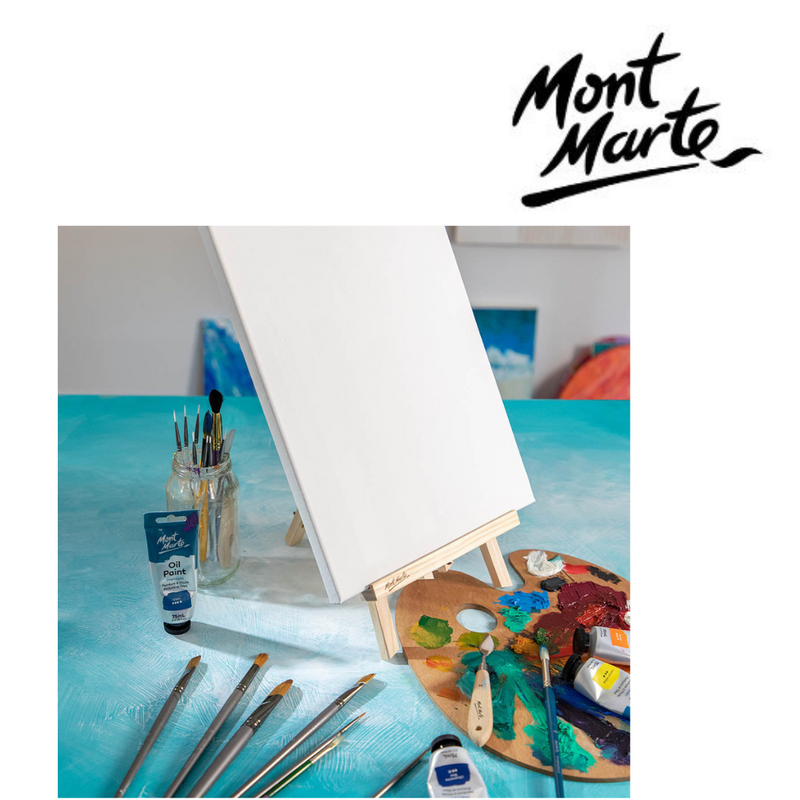 Ronis Mont Marte Easel with Canvas