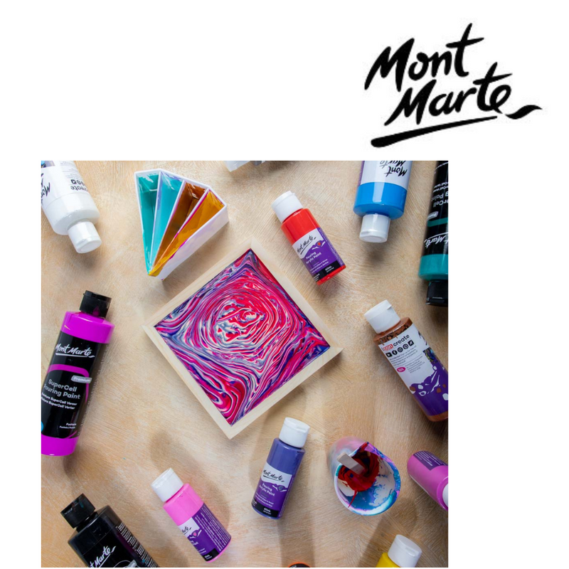 Ronis Mont Marte Fluid Art Panel 15x15cm