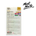 Ronis Mont Marte Metallic Acrylic Paint Pens Broad Tip 12pc