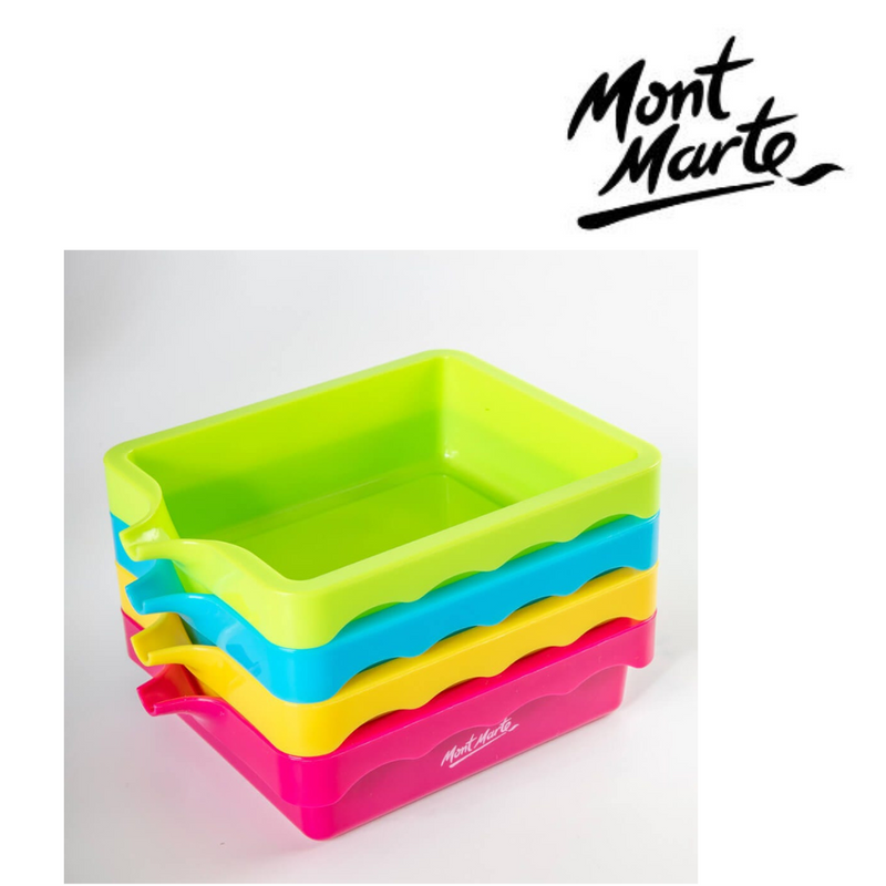 Ronis Mont Marte Paint Pouring Trays 4pc