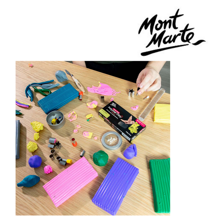 Ronis Mont Marte Polymer Clay Mini Cutter Set 10pc