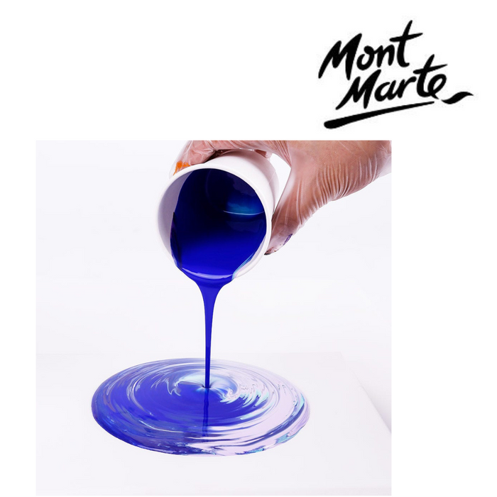 Ronis Mont Marte Pouring Acrylic 4pc x 60ml - Ethereal