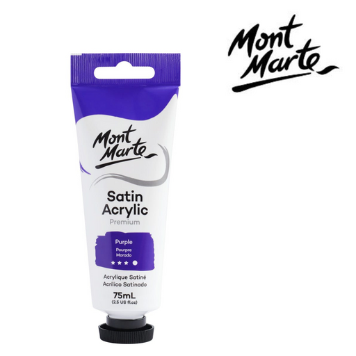 Ronis Mont Marte Satin Acrylic 75ml - Purple