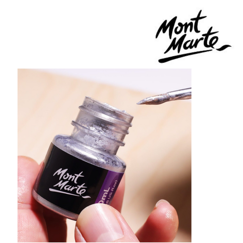 Ronis Mont Marte Silver Foil Paint 20ml